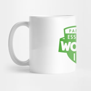 Pandemic Essential Worker - Green Color Mug